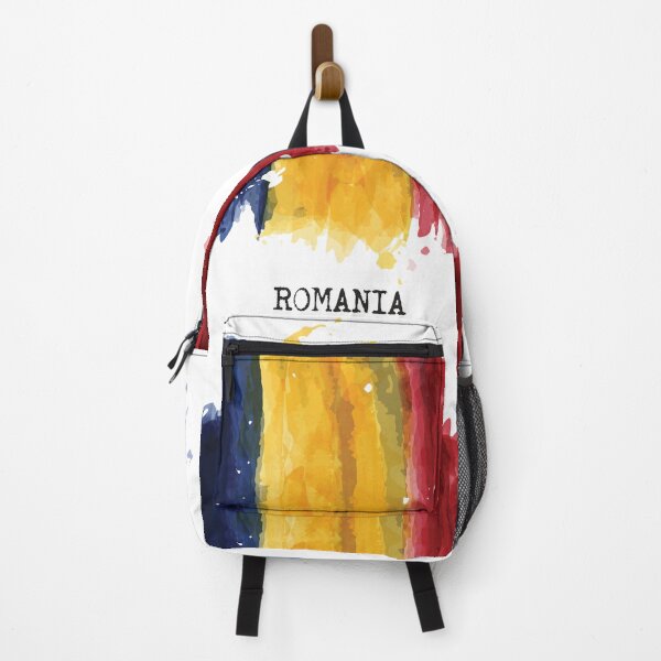 Aperçu de l'œuvre Drapeau roumain - Vous devriez aller en Roumanie ! créée et vendue par Omniweb.app.