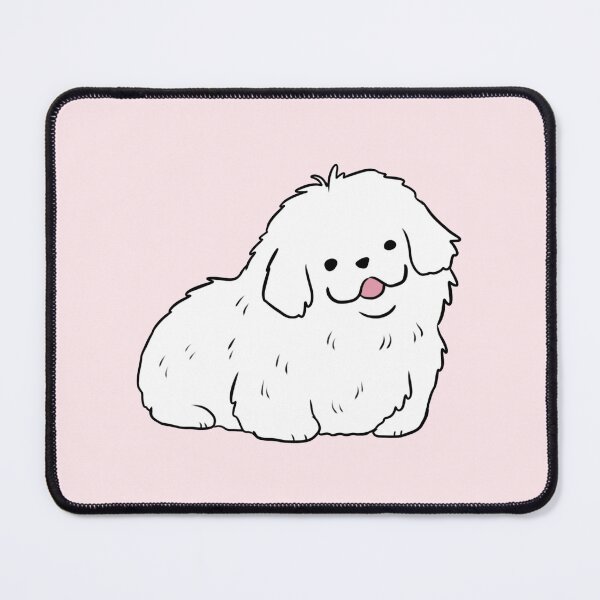 Item preview, Pekingese cute dog illustration designed and sold by Yarafantasyart.
