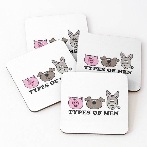 Item preview, Types Of Men Pig Dog Ass designed and sold by TODD GOLDMAN.