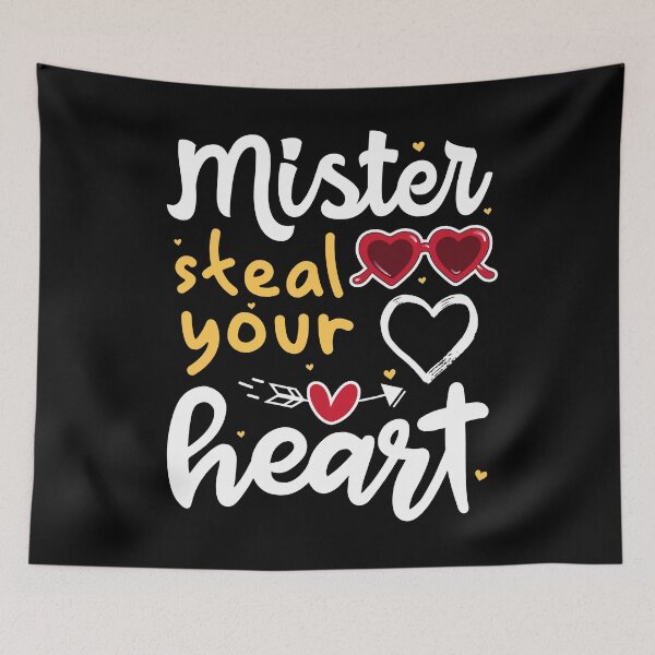 Item preview, Mr Steal Your Heart Boys Valentines Day Toddler designed and sold by iliasjeff.