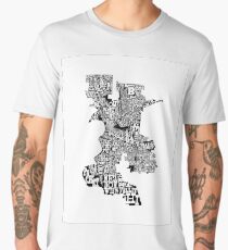 The Neighborhoods of Sacramento Men's Premium T-Shirt