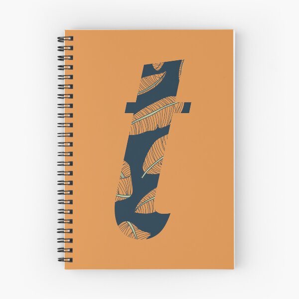 Item preview, Leaf/Feather Pattern Letter T Monogram designed and sold by Gumblebee Design.