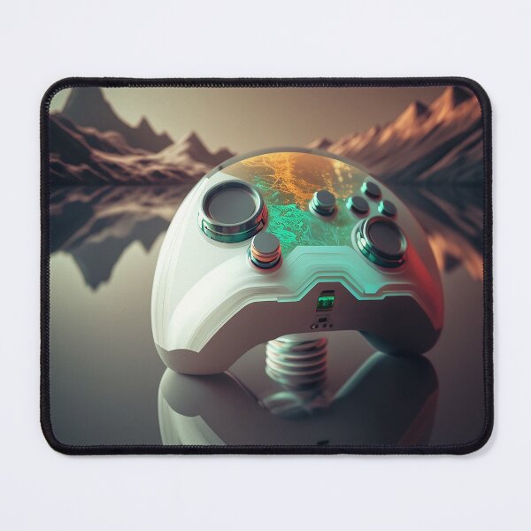 Item preview, futuristic game controller - multiverse designed and sold by BIBIHOX.