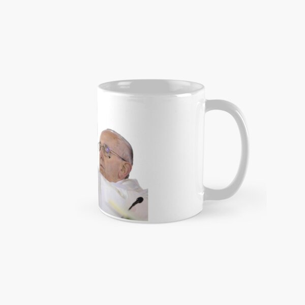 the pope holding electra Classic Mug