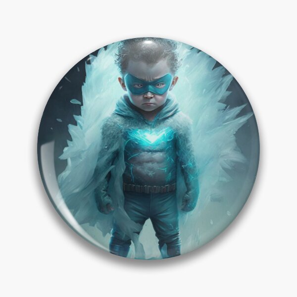Item preview, Child super hero - ice power designed and sold by Theleme973.