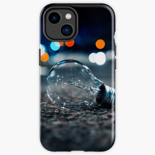 Light Bulb and Bokeh iPhone Tough Case