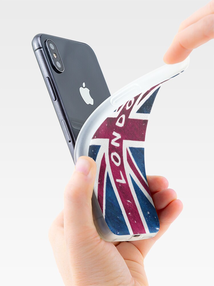 "London British Union Jack Flag" iPhone Case & Cover by marksda1