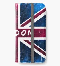 London Britische Union Jack Flagge iPhone Flip-Case/Hülle/Skin