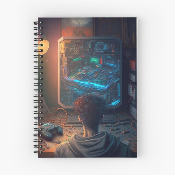 Item preview, gaming technician teen - anime style designed and sold by BIBIHOX.
