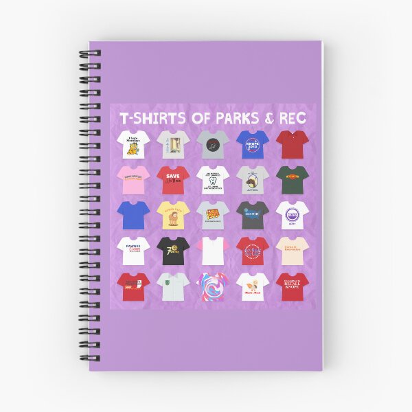 Item preview, Parks and Rec T-shirts Chart designed and sold by cutermelon.
