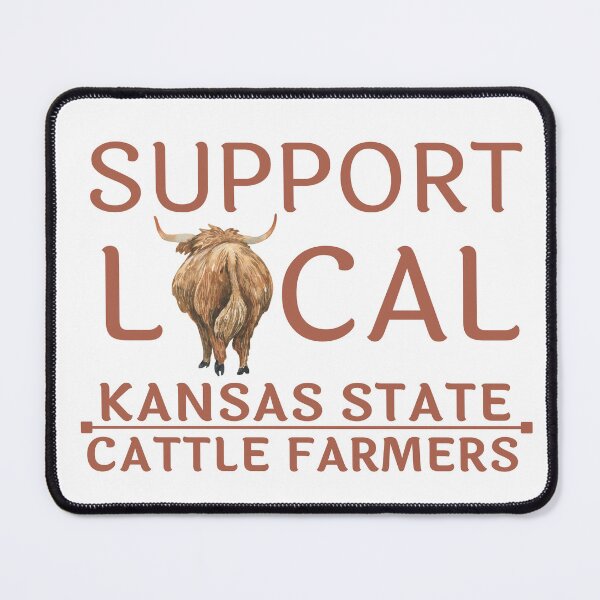 Item preview, Support local Kansas State Cattle Farmers designed and sold by FarmsteadAcers.