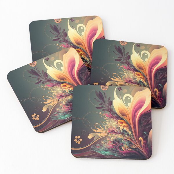 Item preview, Abstract Floral Garden Botanical Print  designed and sold by FloralFancy.