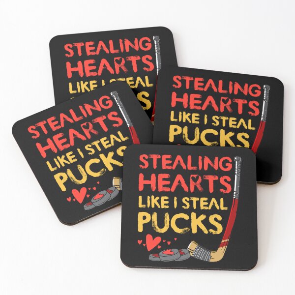 Item preview, Stealing Hearts Like I Steal Pucks Hockey designed and sold by iliasjeff.