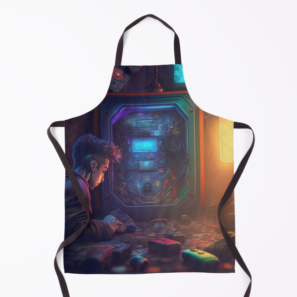 Item preview, gaming technician teen - anime style designed and sold by BIBIHOX.