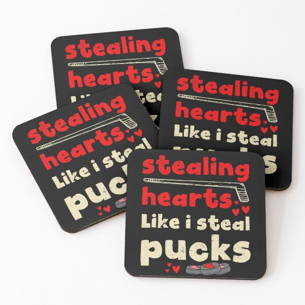 Item preview, Stealing Hearts Like I Steal Pucks Hockey designed and sold by iliasjeff.