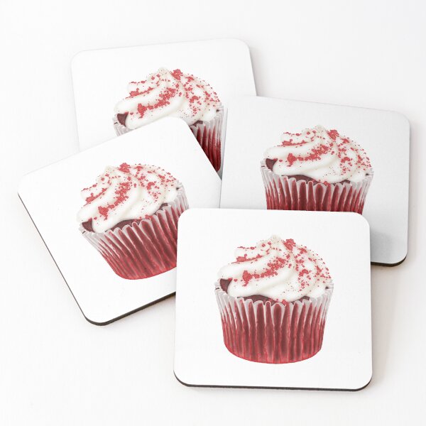 Artikelvorschau, Red Velvet Cupcakes - White entworfen und verkauft von HB Loves Crafts.