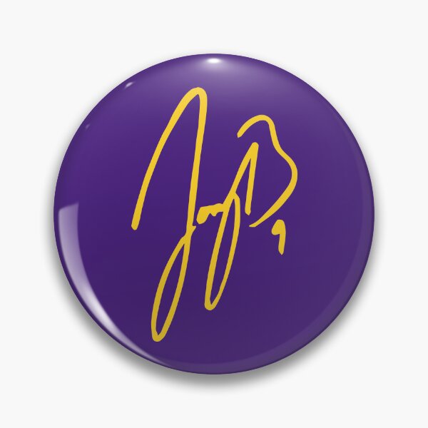 Item preview, Joe B Autograph (gold purple) designed and sold by sarascoprox.