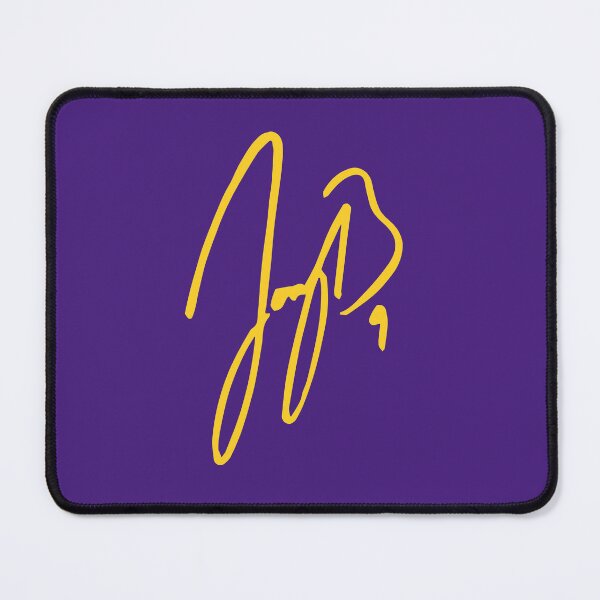 Item preview, Joe B Autograph (gold purple) designed and sold by sarascoprox.