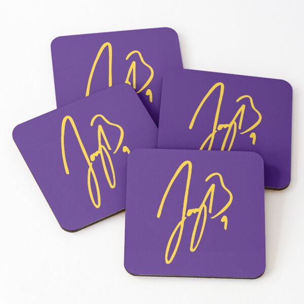 Item preview, Joe B Autograph (gold purple) designed and sold by sarascoprox.