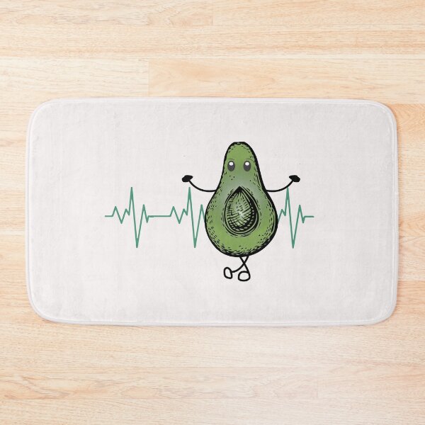 Item preview, Cute Avocado Heartbeat designed and sold by HappyLifeCreate.