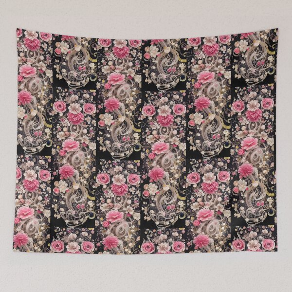 Item preview, A floral panel with roses designed and sold by RiaKarma.