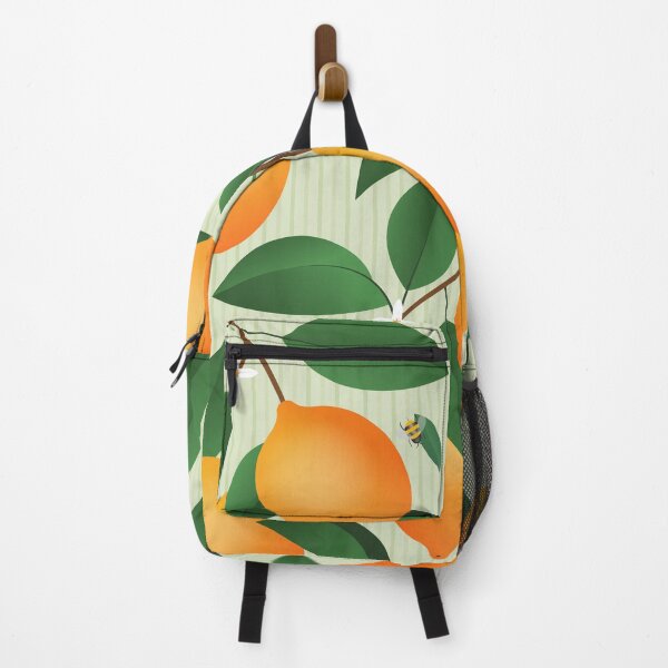 Item preview, Lemon pattern with Bees designed and sold by blackdogshop.