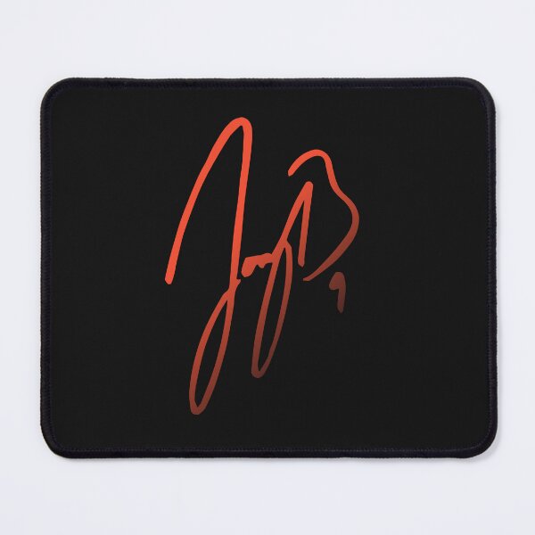 Item preview,  Joe B Autograph (Orange black gradient) designed and sold by sarascoprox.