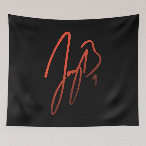 Item preview,  Joe B Autograph (Orange black gradient) designed and sold by sarascoprox.