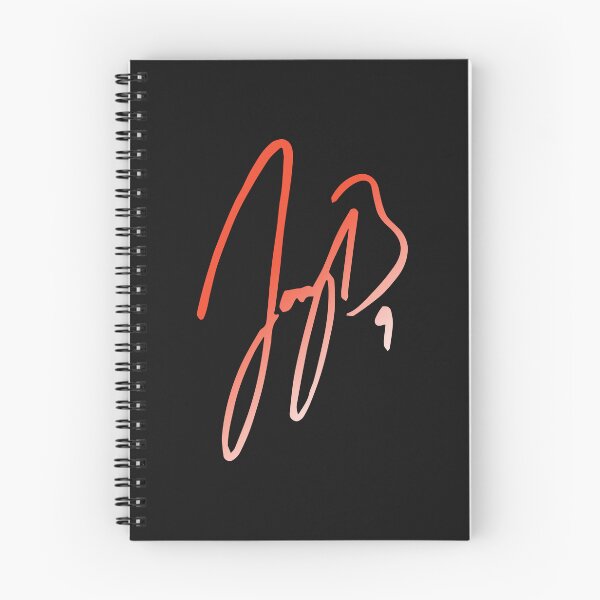 Item preview, Joe B Autograph (Orange white gradient) designed and sold by sarascoprox.