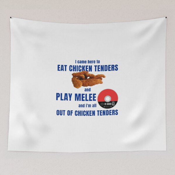 Item preview, Eat Chicken Tenders and Play Melee designed and sold by ssbmjacks.