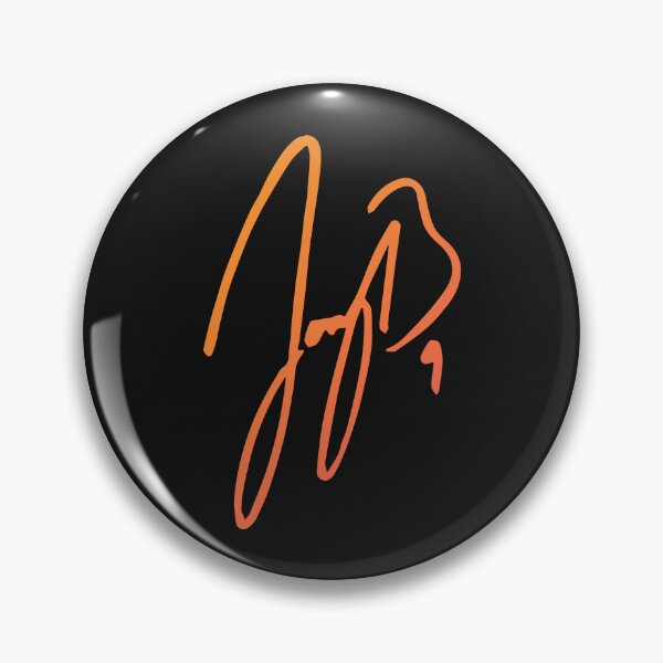 Item preview, Joe B Autograph (Orange gradient) designed and sold by sarascoprox.