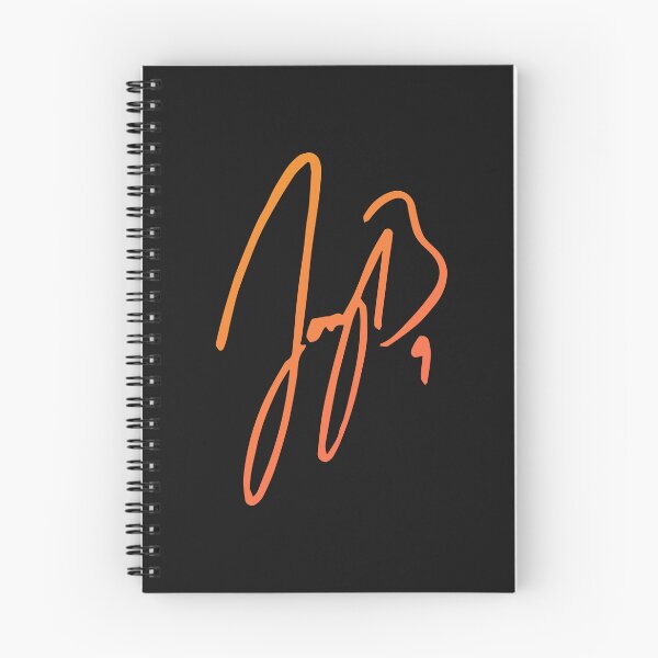 Item preview, Joe B Autograph (Orange gradient) designed and sold by sarascoprox.