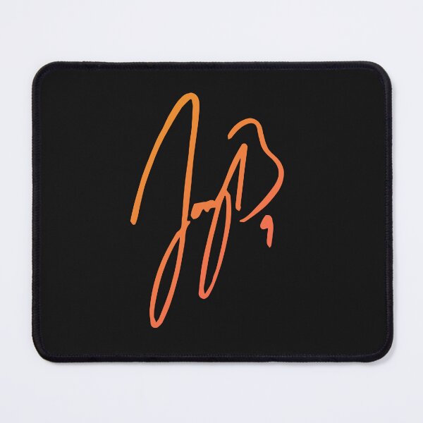 Item preview, Joe B Autograph (Orange gradient) designed and sold by sarascoprox.