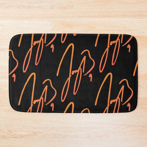 Item preview, Joe B Autograph (Orange gradient) designed and sold by sarascoprox.