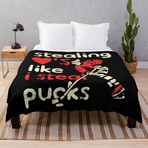 Item preview, Stealing Hearts Like I Steal Pucks Ice Hockey designed and sold by iliasjeff.