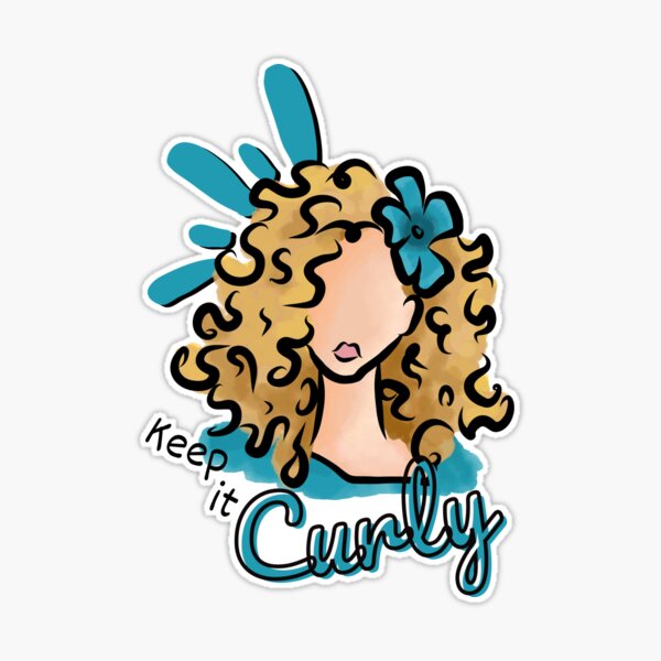 Curly Girl Stickers