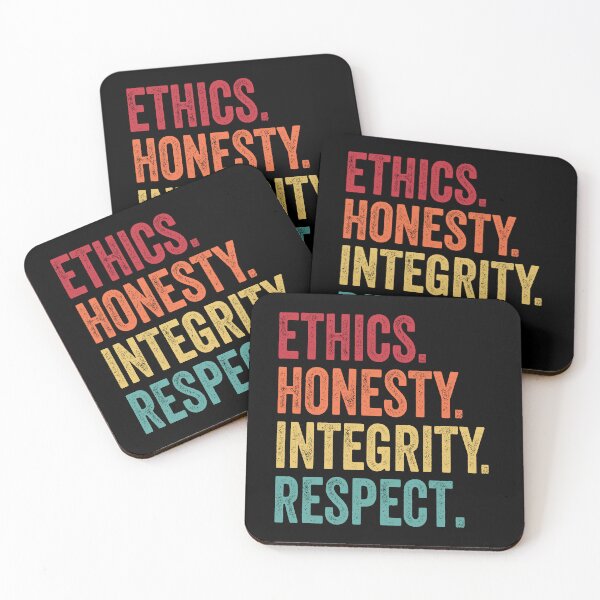 Item preview, respect ethics honesty integrity human values designed and sold by TravelHappiness.