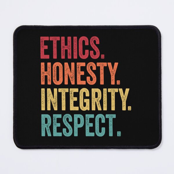 Item preview, respect ethics honesty integrity human values designed and sold by TravelHappiness.