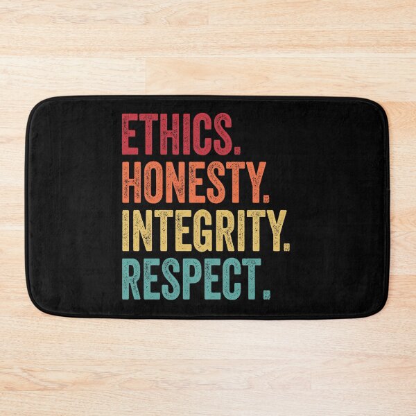 Item preview, respect ethics honesty integrity human values designed and sold by TravelHappiness.