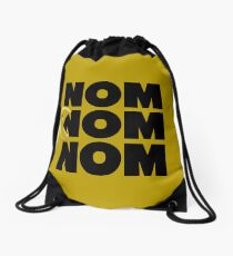 Nom Nom Nom Drawstring Bag