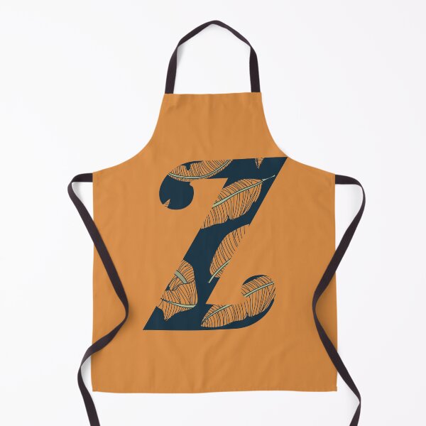 Item preview, Leaf/Feather Pattern Letter Z Monogram designed and sold by Gumblebee Design.
