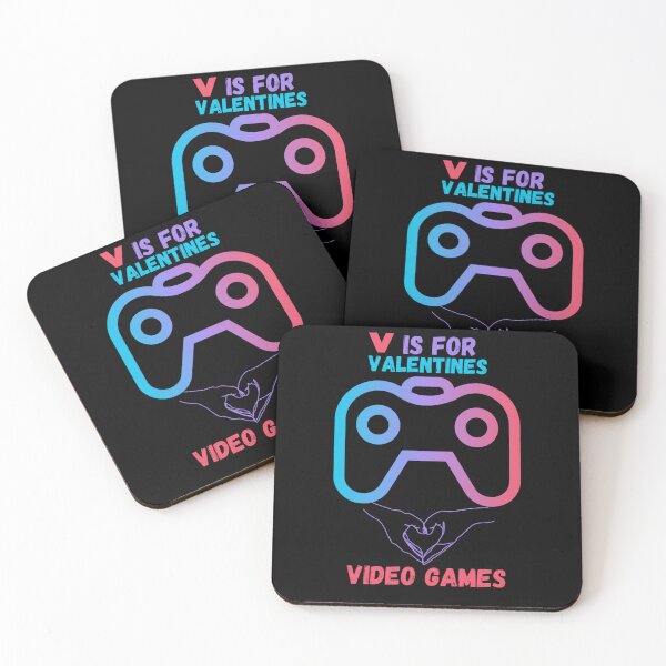 Item preview, Valentines Day Boys Kids Son V Is For Video Games Gamer T-Shirt designed and sold by jounior ⭐⭐⭐⭐⭐.