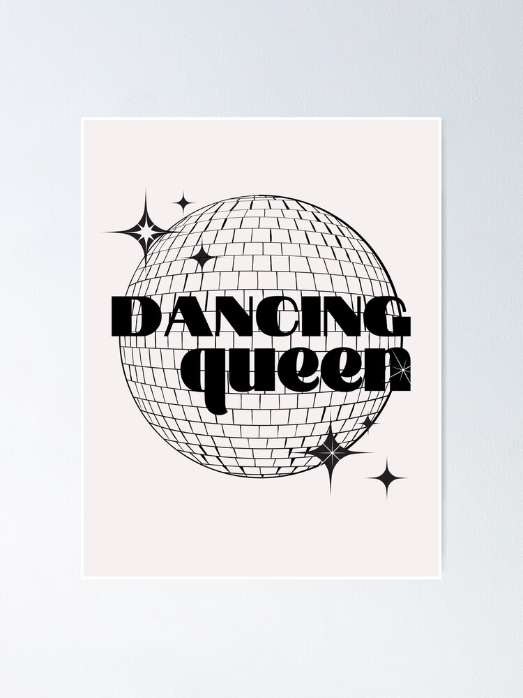 Dancing Queen, Vintage 1970s Retro Disco, Redbubble