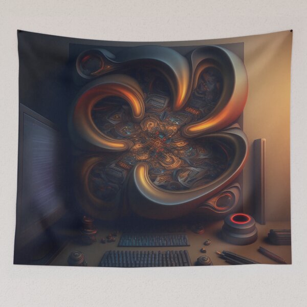 Item preview, black hole PC designed and sold by BIBIHOX.