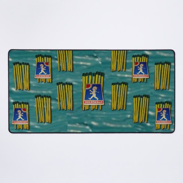 Item preview, Matches and matchboxes in a calm collage designed and sold by Pepita Selles.