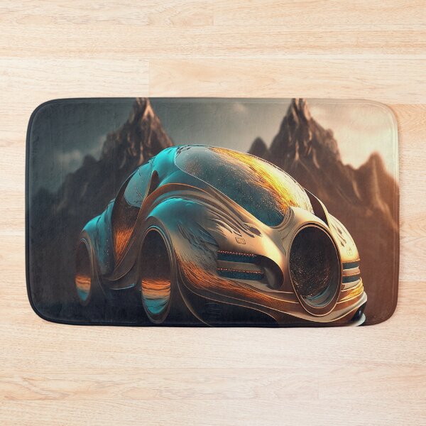 Item preview, futuristic golden supercar designed and sold by BIBIHOX.