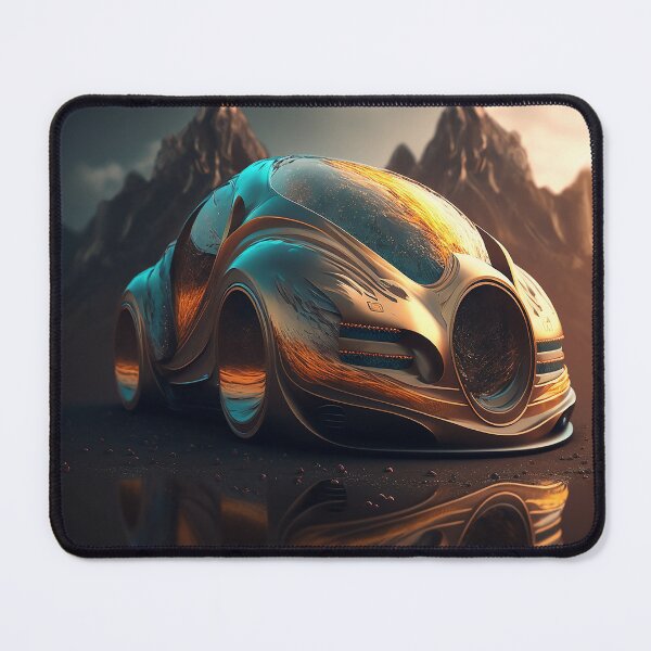 Item preview, futuristic golden supercar designed and sold by BIBIHOX.