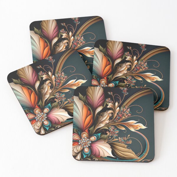 Item preview, Abstract Floral Garden Botanical Print  designed and sold by FloralFancy.