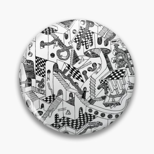 Item preview, Escher's Hairmaze designed and sold by MiXTPAiNTS.