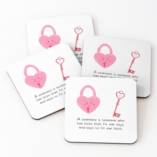 Item preview, A soulmate is someone who has locks that fit our keys, and keys to fit our lock designed and sold by FXR-Designs.
